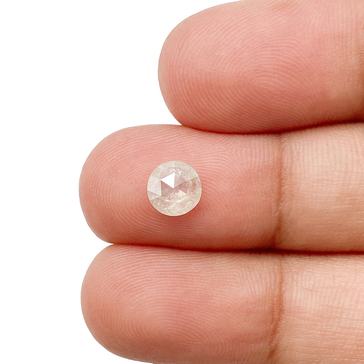 0.54ct | Rustic  Round Shape Brilliant Cut Diamond - Modern Rustic Diamond