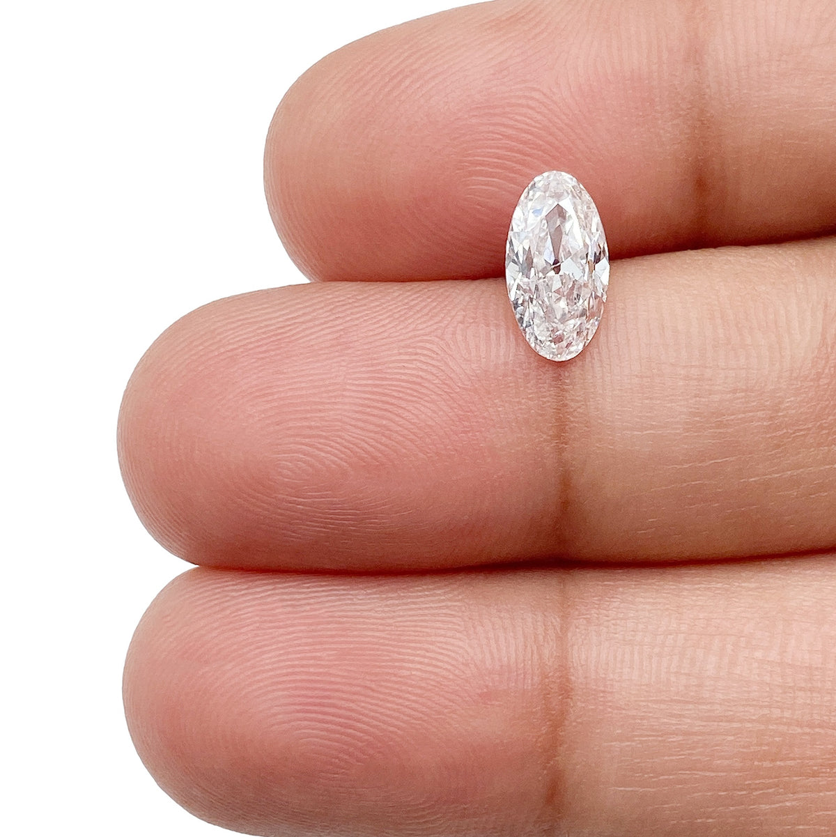 1.05ct | D/SI Oval Shape Old Mine Cut Diamond - Modern Rustic Diamond