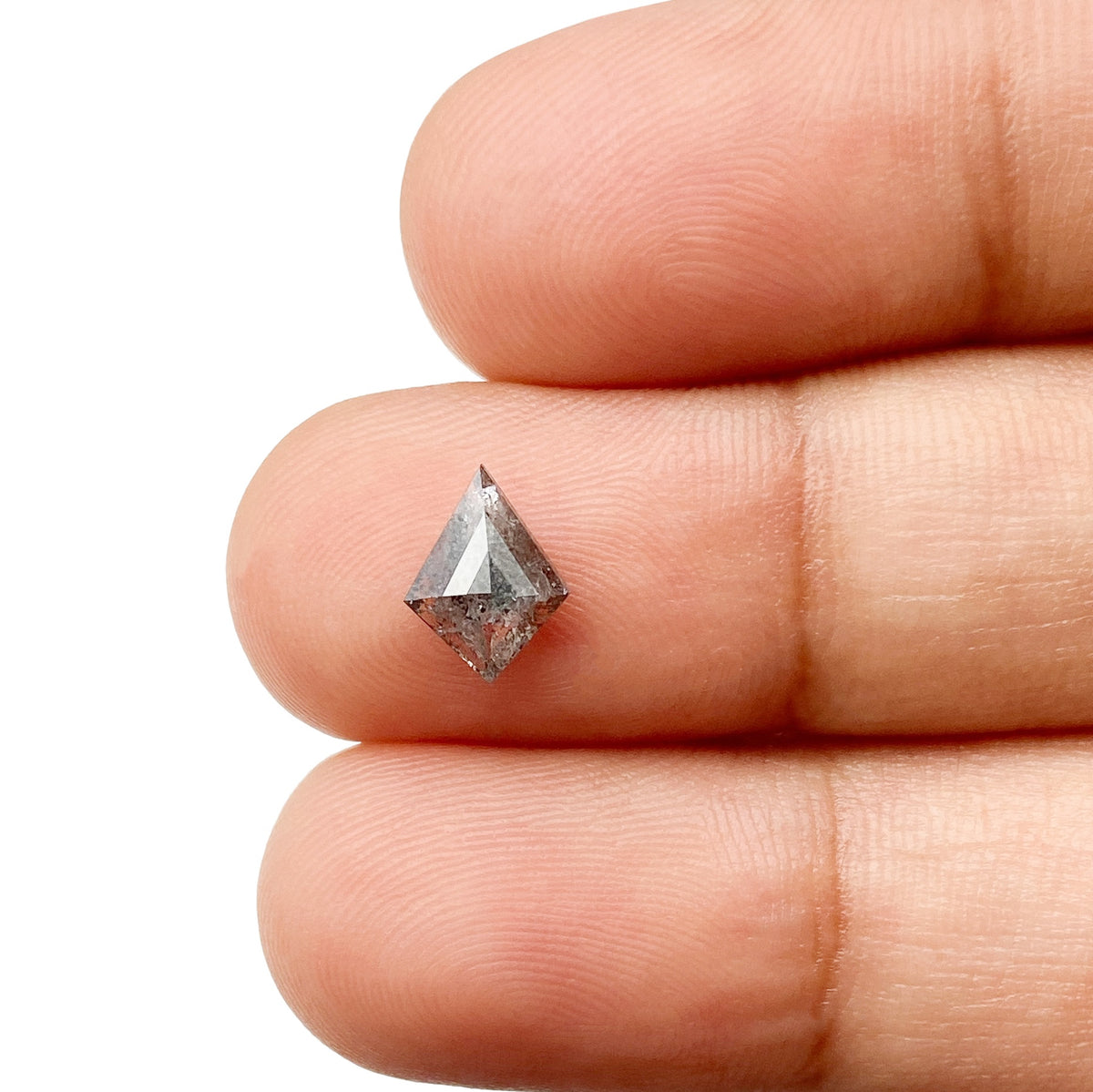 0.68ct | Rustic  Kite Shape Step Cut Diamond - Modern Rustic Diamond