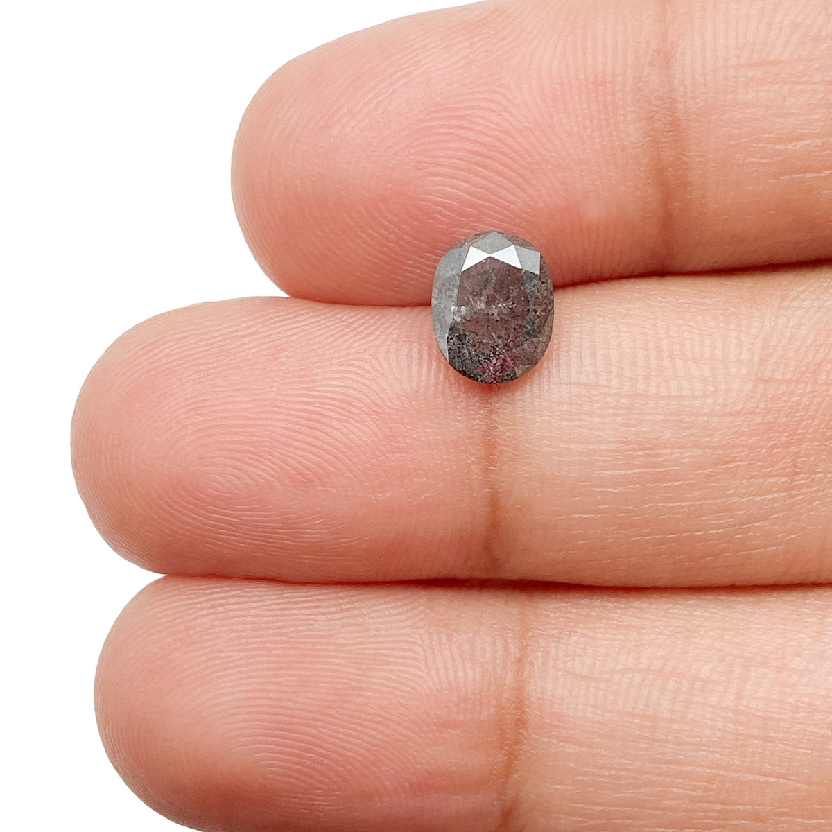 1.24ct | Rustic  Oval Shape Brilliant Cut Diamond - Modern Rustic Diamond