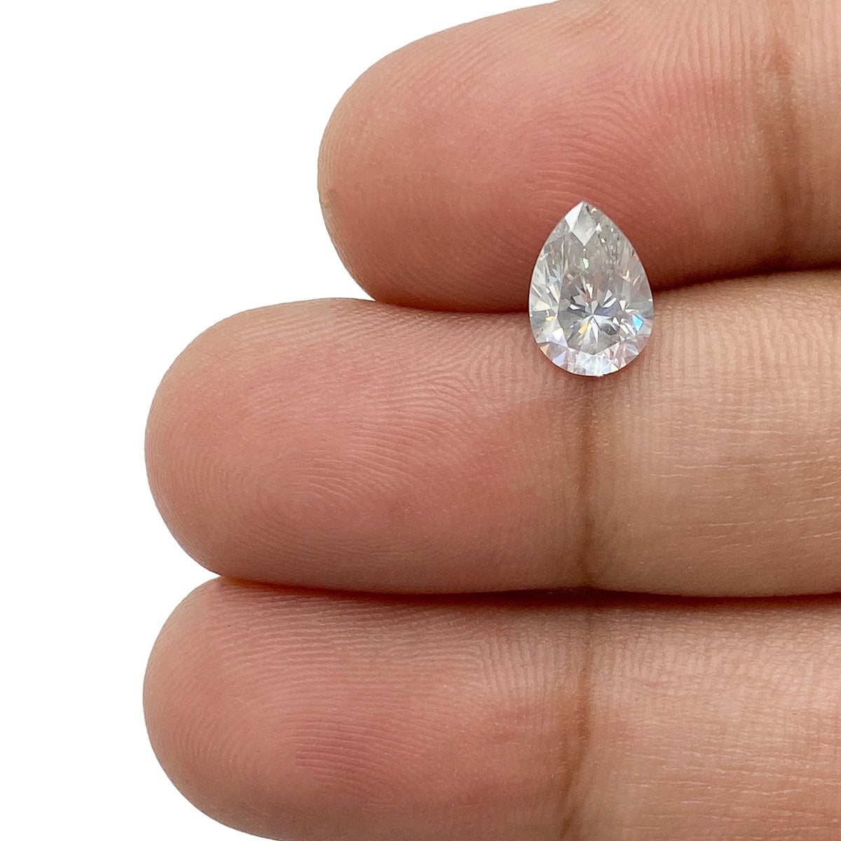 1.03ct | Rustic Pear Shape Brilliant Cut Diamond - Modern Rustic Diamond