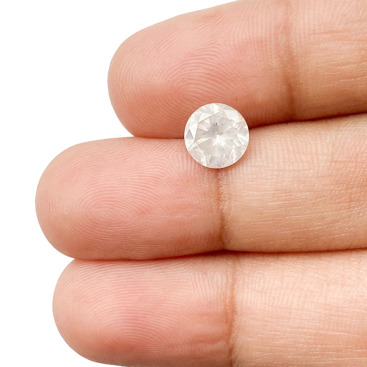 1.45ct | Rustic  Round Shape Brilliant Cut Diamond - Modern Rustic Diamond