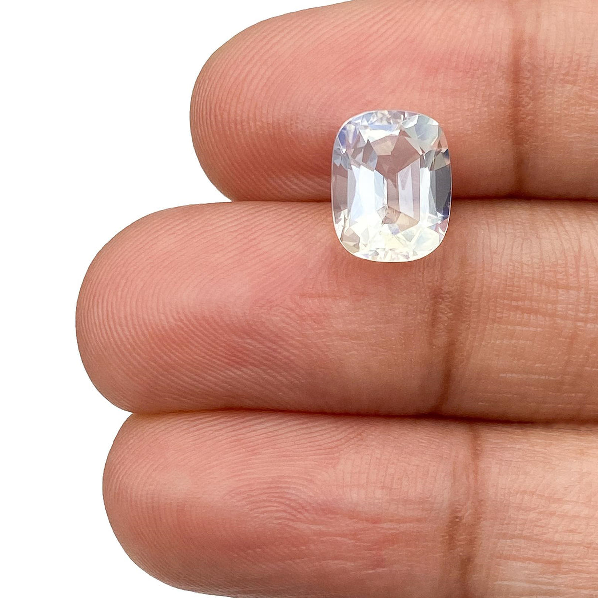 1.95ct |  Cushion Shape  Moonstone - Modern Rustic Diamond