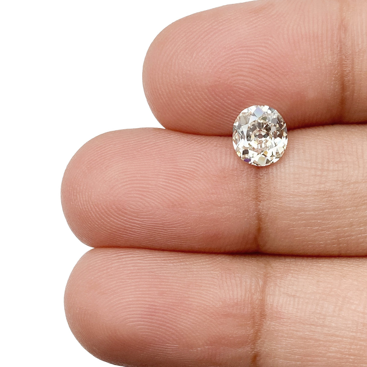 1.01ct | M/VS2 Cushion Shape Old Mine Cut Diamond (GIA) - Modern Rustic Diamond