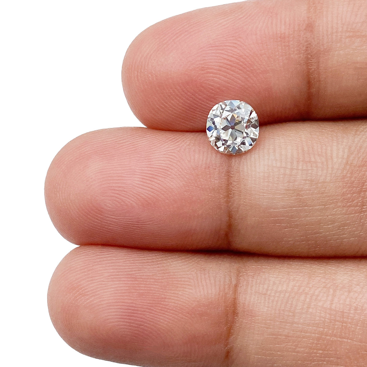 1.00ct | K/VS1 Cushion Shape Old Mine Cut Diamond (GIA) - Modern Rustic Diamond