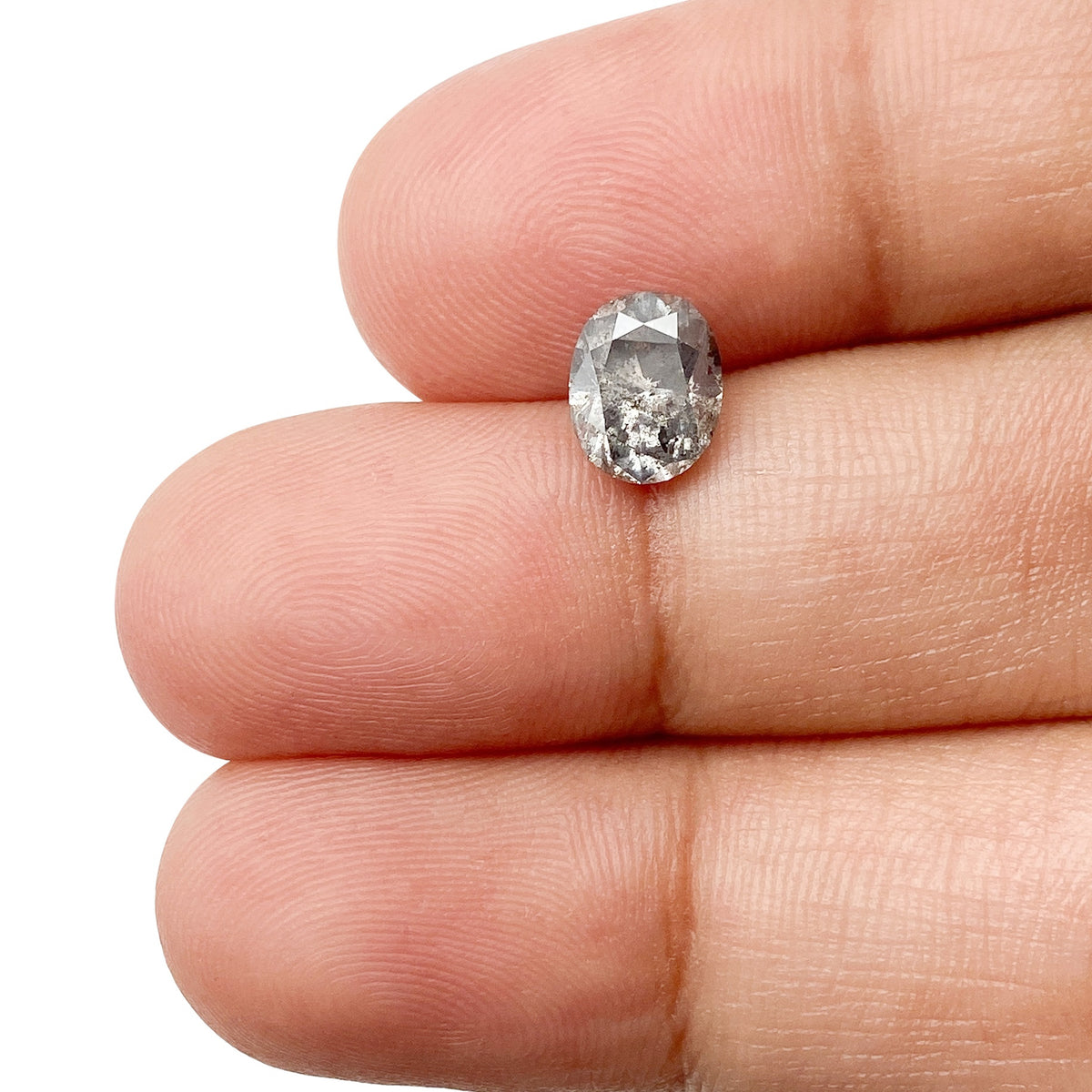 1.22ct | Rustic Oval Shape Brilliant Cut Diamond - Modern Rustic Diamond
