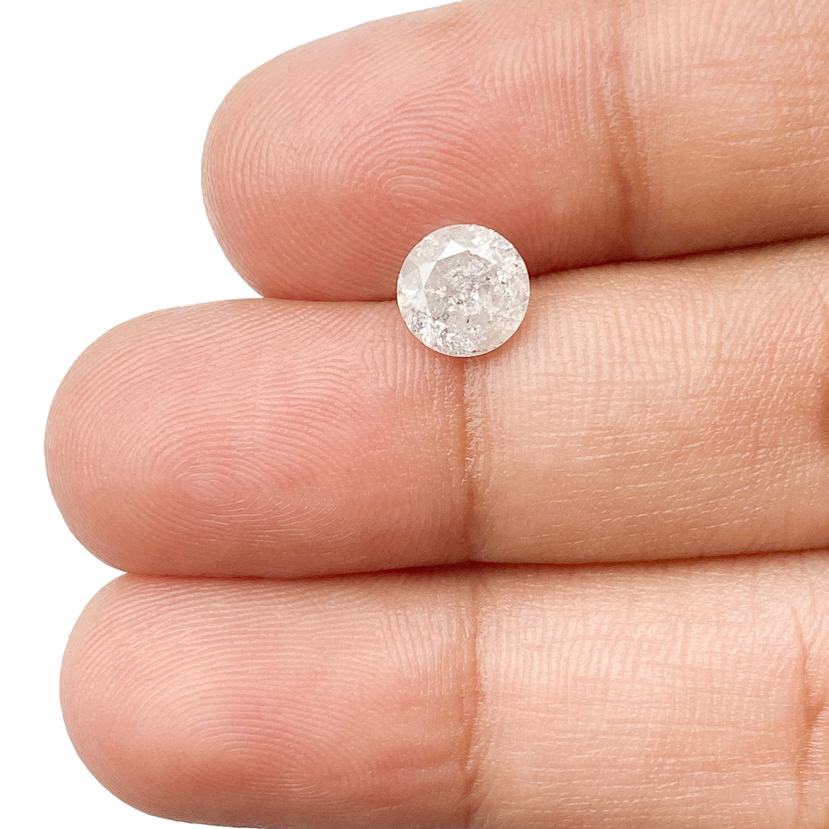 1.19ct | Rustic  Round Shape Brilliant Cut Diamond - Modern Rustic Diamond