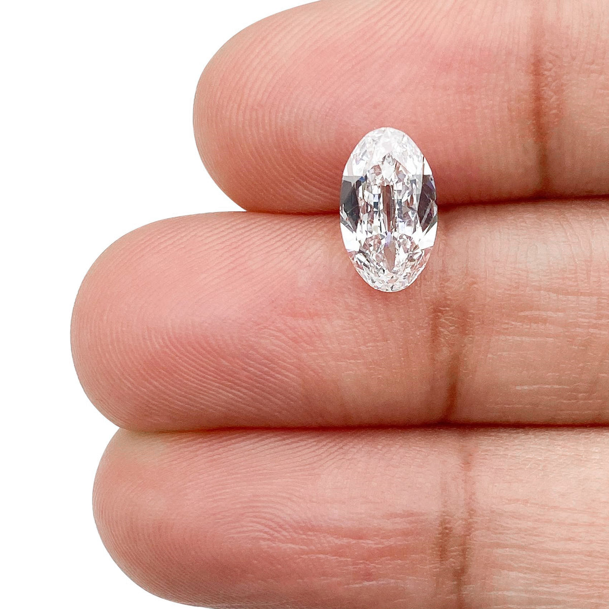 1.06ct | D/SI1 Oval Shape Old Mine Cut Diamond (GIA) - Modern Rustic Diamond