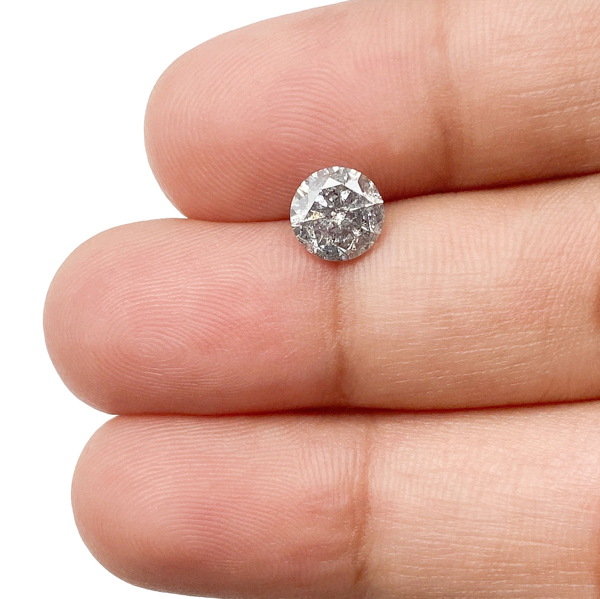 1.03ct | Rustic Round Shape Brilliant Cut Diamond - Modern Rustic Diamond