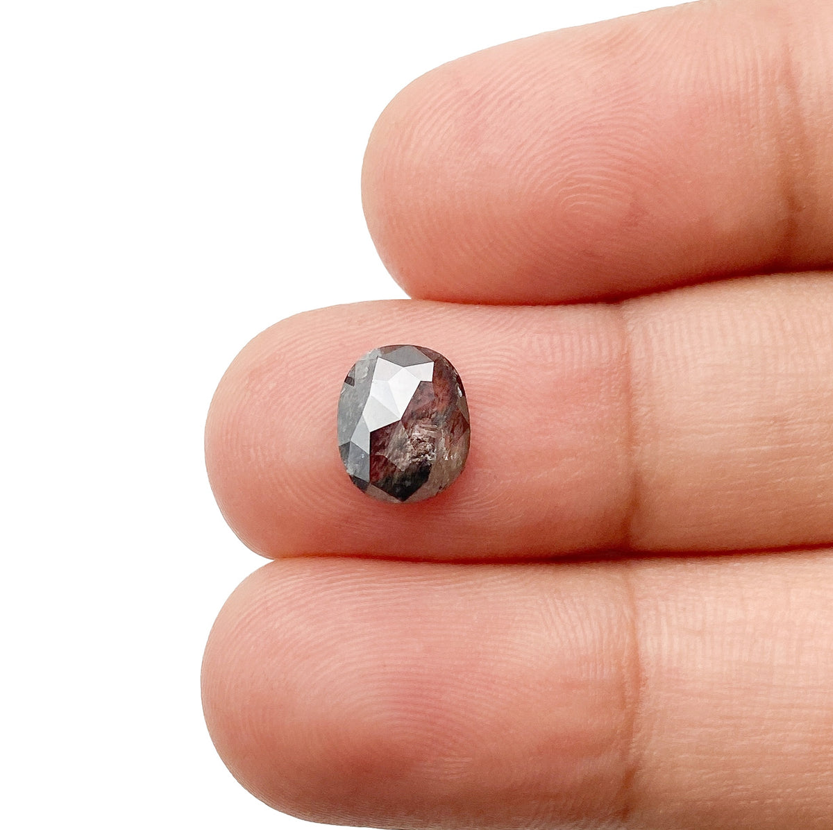 1.10ct | Rustic  Cushion Shape Rose Cut Diamond - Modern Rustic Diamond