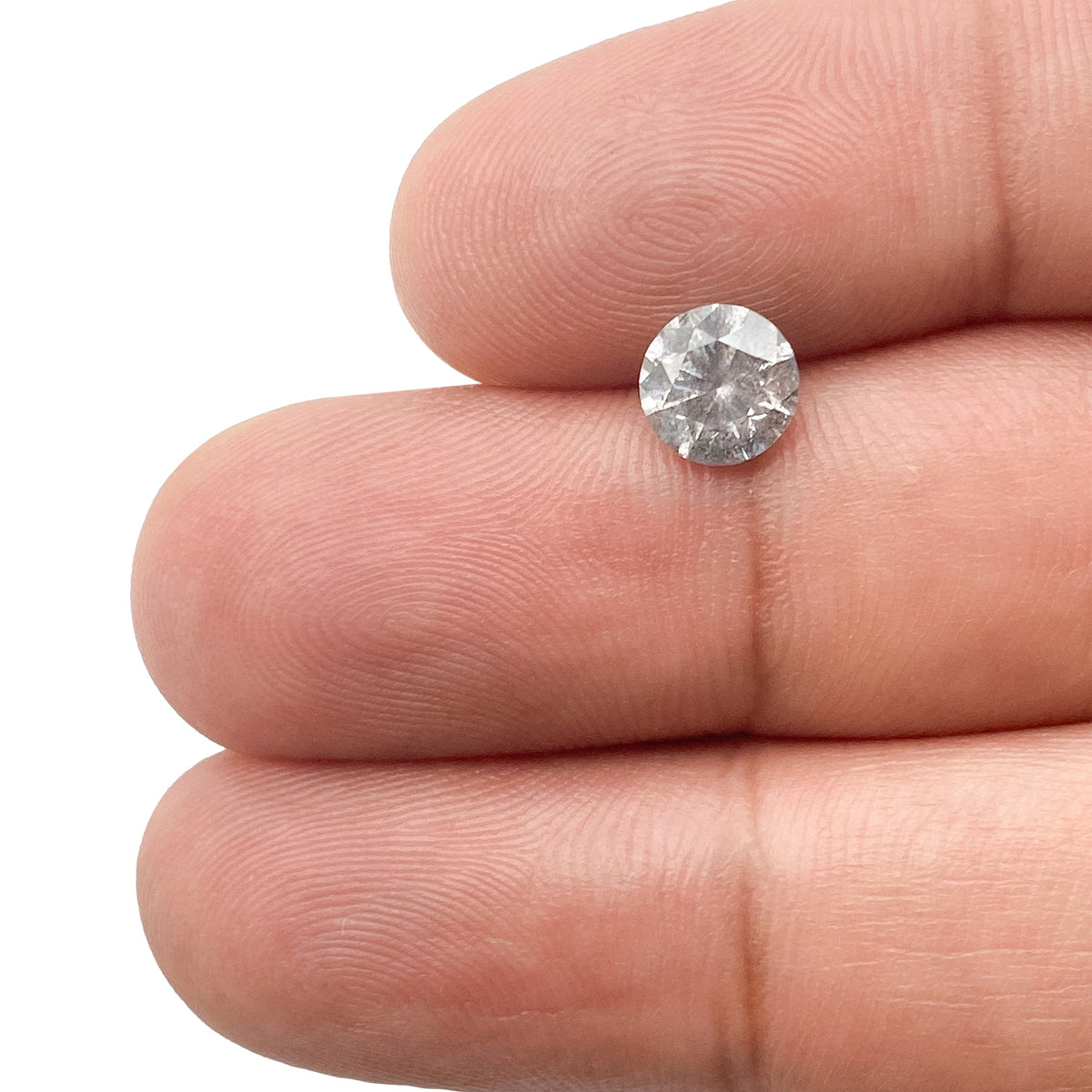 1.07ct | Rustic  Round Shape Brilliant Cut Diamond - Modern Rustic Diamond