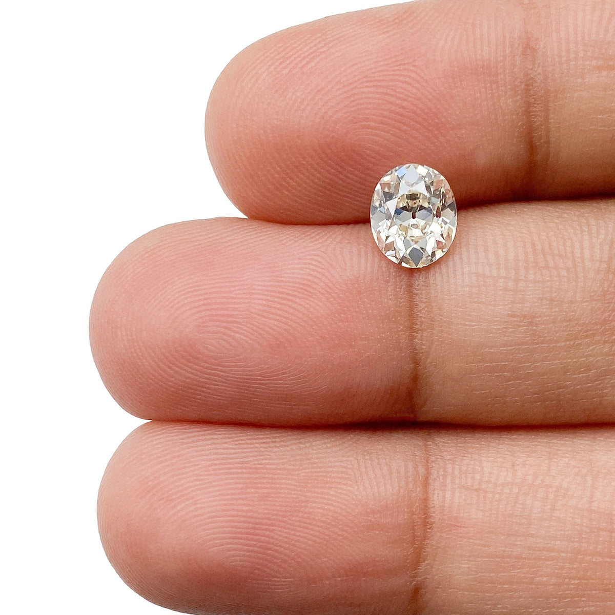 1.01ct | N/VS2 Oval Shape Old Mine Cut Diamond (GIA) - Modern Rustic Diamond