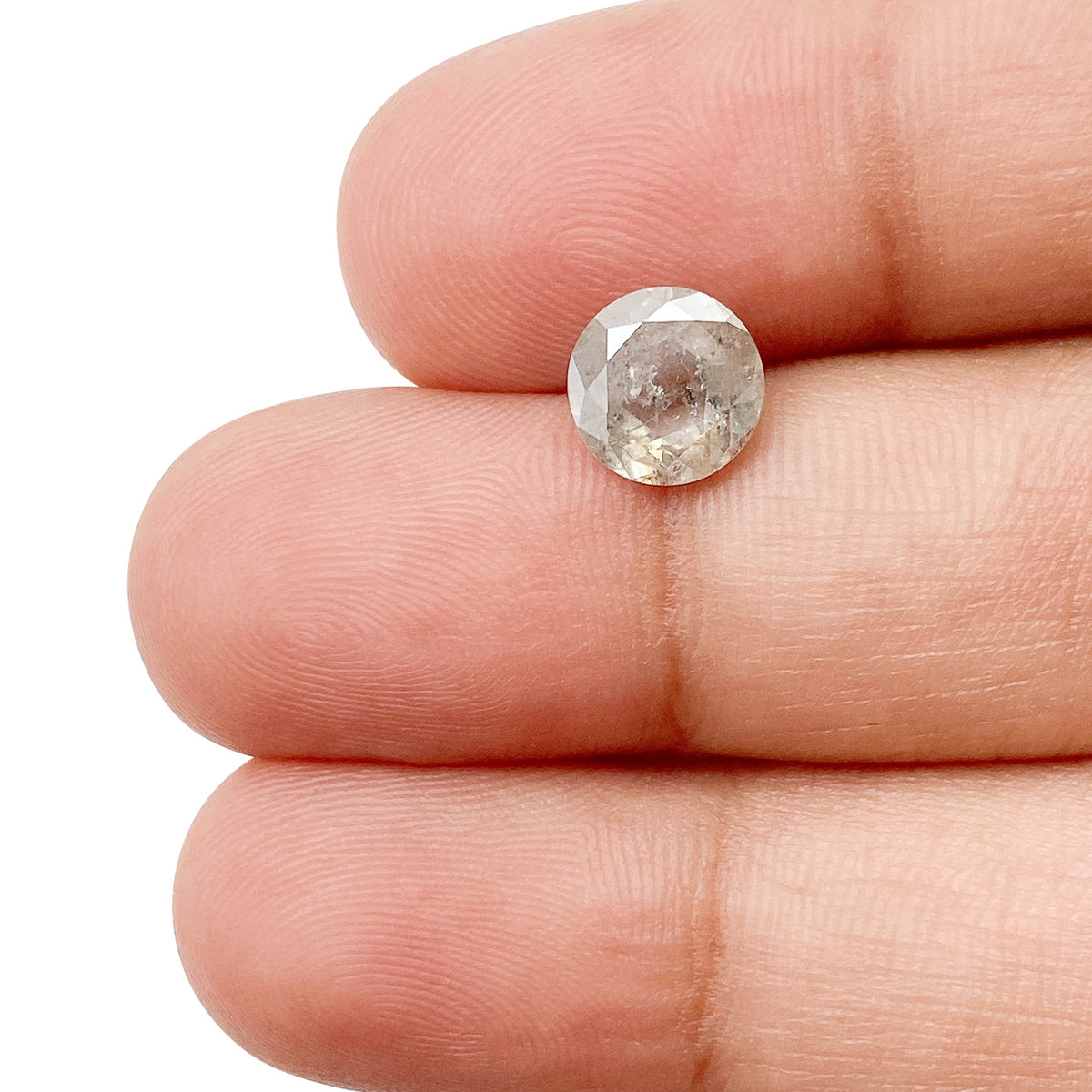 1.24ct | Rustic  Round Shape Brilliant Cut Diamond - Modern Rustic Diamond