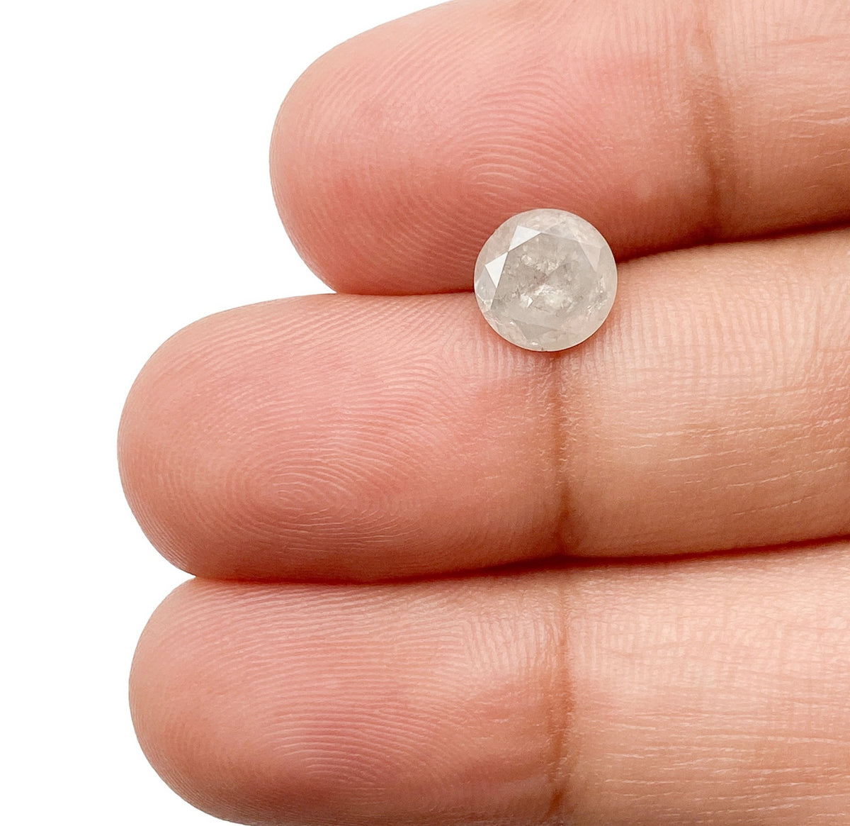 1.44ct | Rustic  Round Shape Brilliant Cut Diamond - Modern Rustic Diamond