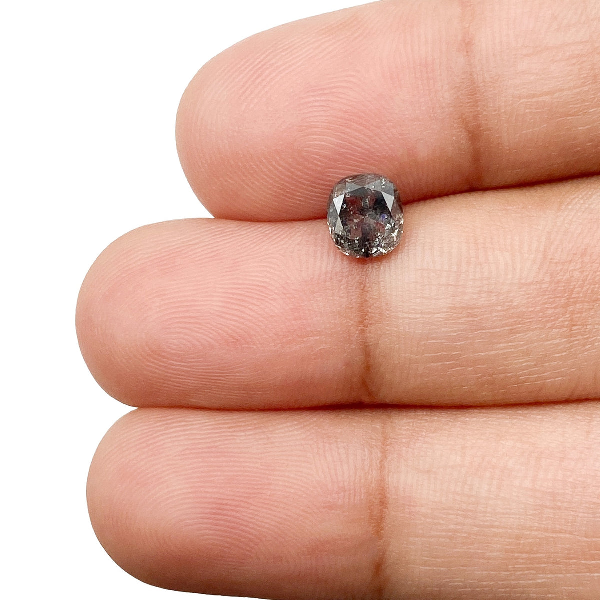 0.85ct | Rustic Cushion Shape Brilliant Cut Diamond - Modern Rustic Diamond