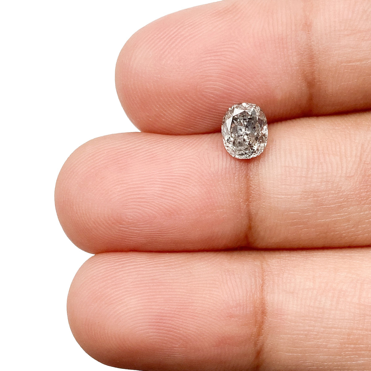 0.86ct | Rustic Cushion Shape Brilliant Cut Diamond - Modern Rustic Diamond