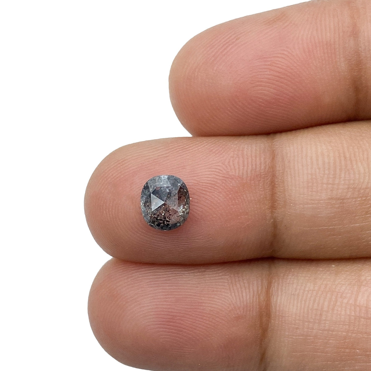 0.78ct | Rustic  Cushion Shape Rose Cut Diamond - Modern Rustic Diamond
