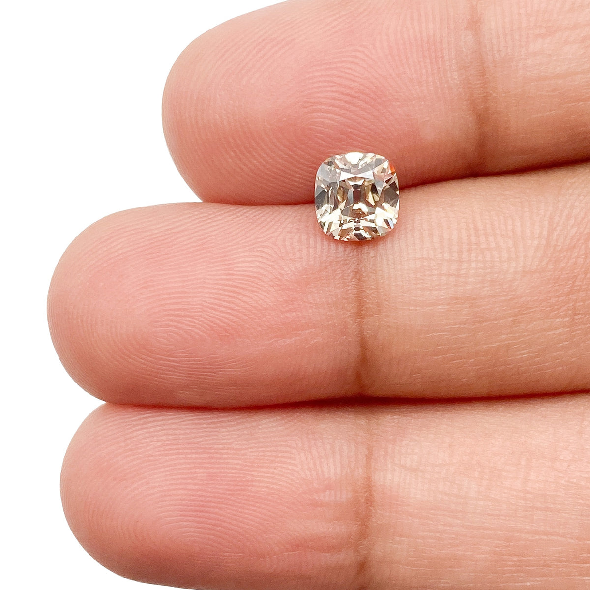 0.87ct | Y-Z/VS1 Cushion Shape Old Mine Cut Diamond (GIA) - Modern Rustic Diamond