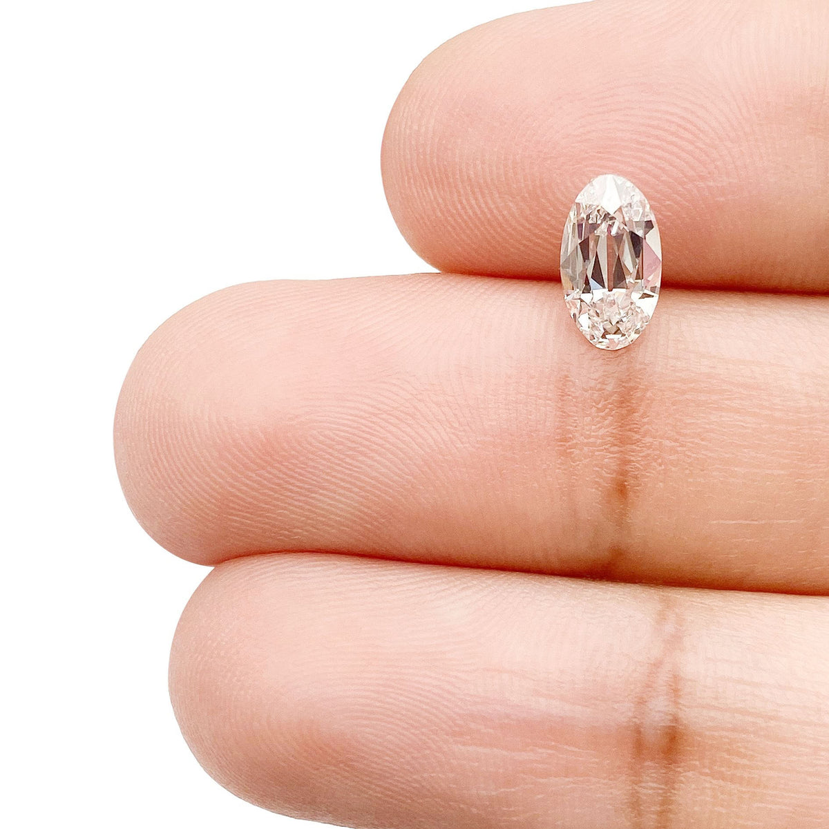 1.01ct | G/VS2 Oval Shape Old Mine Cut Diamond (GIA) - Modern Rustic Diamond