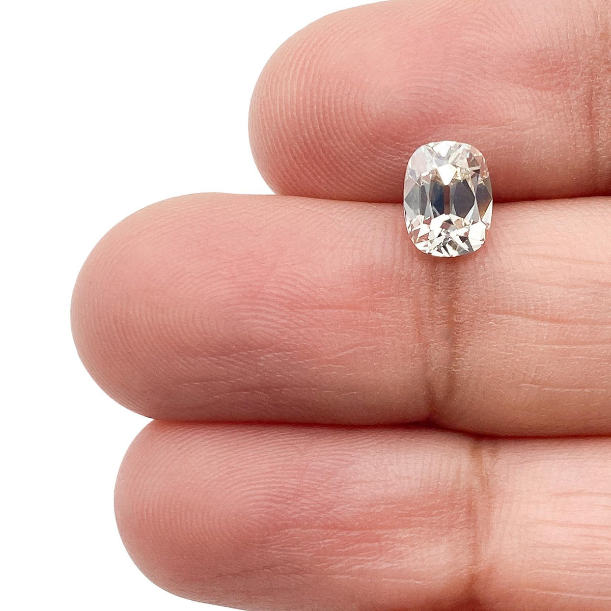 1.01ct | K/VS1 Cushion Shape Old Mine Cut Diamond (GIA) - Modern Rustic Diamond