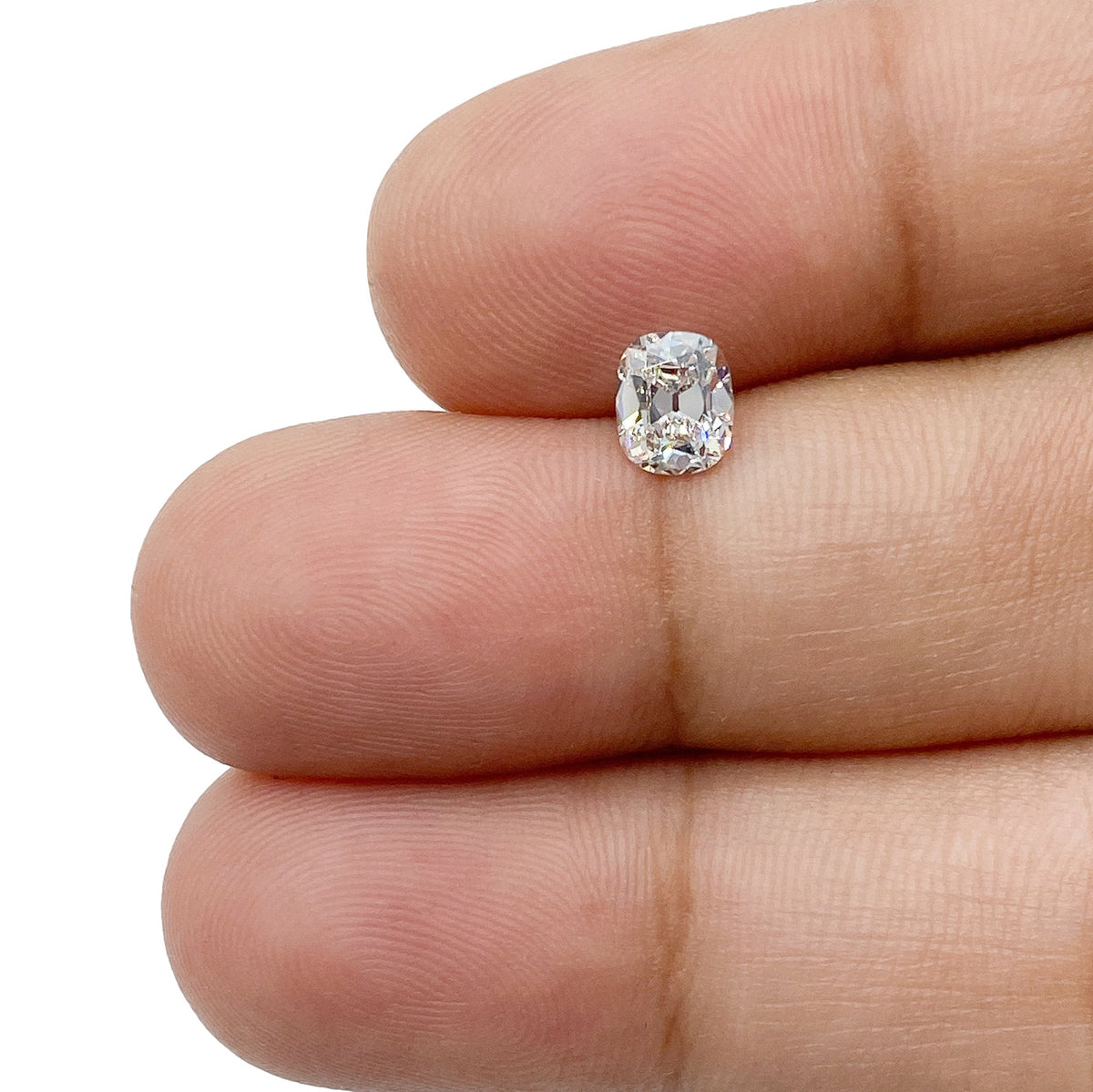 0.59ct | G/VVS2 Cushion Shape Old Mine Cut Diamond (GIA) - Modern Rustic Diamond