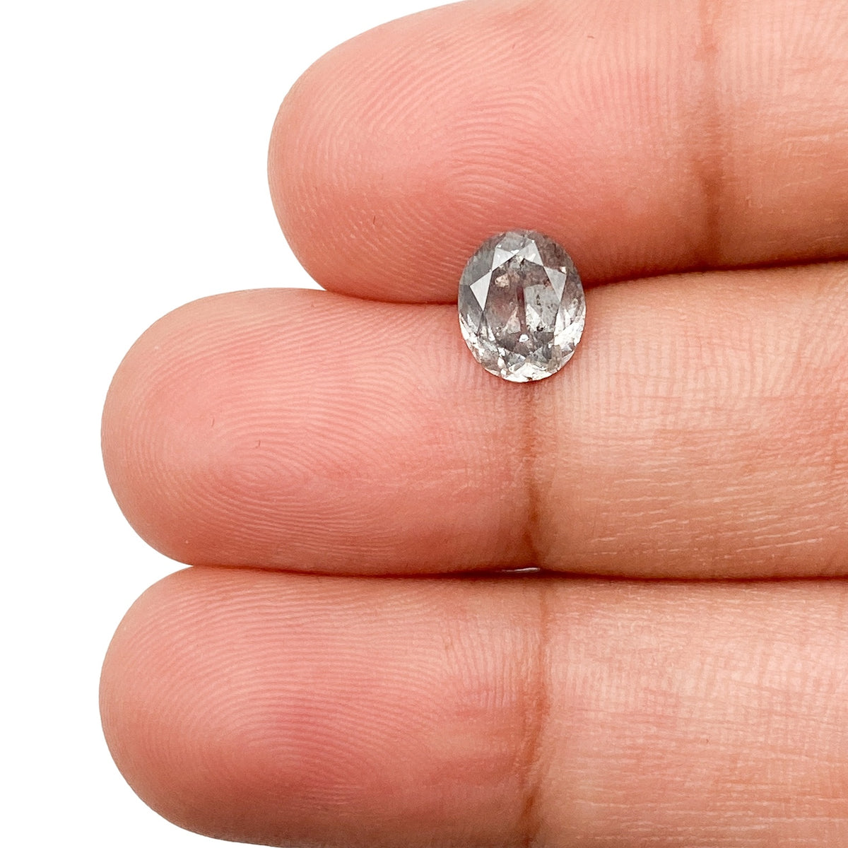 1.01ct | Rustic Oval Shape Brilliant Cut Diamond - Modern Rustic Diamond