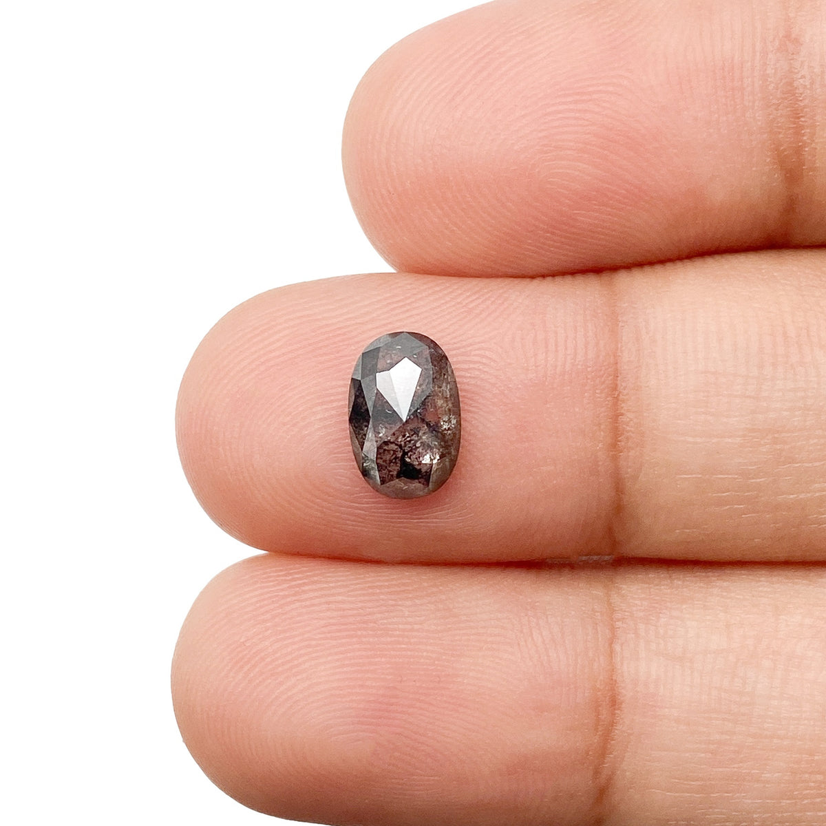 1.07ct | Rustic Oval Shape Rose Cut Diamond - Modern Rustic Diamond