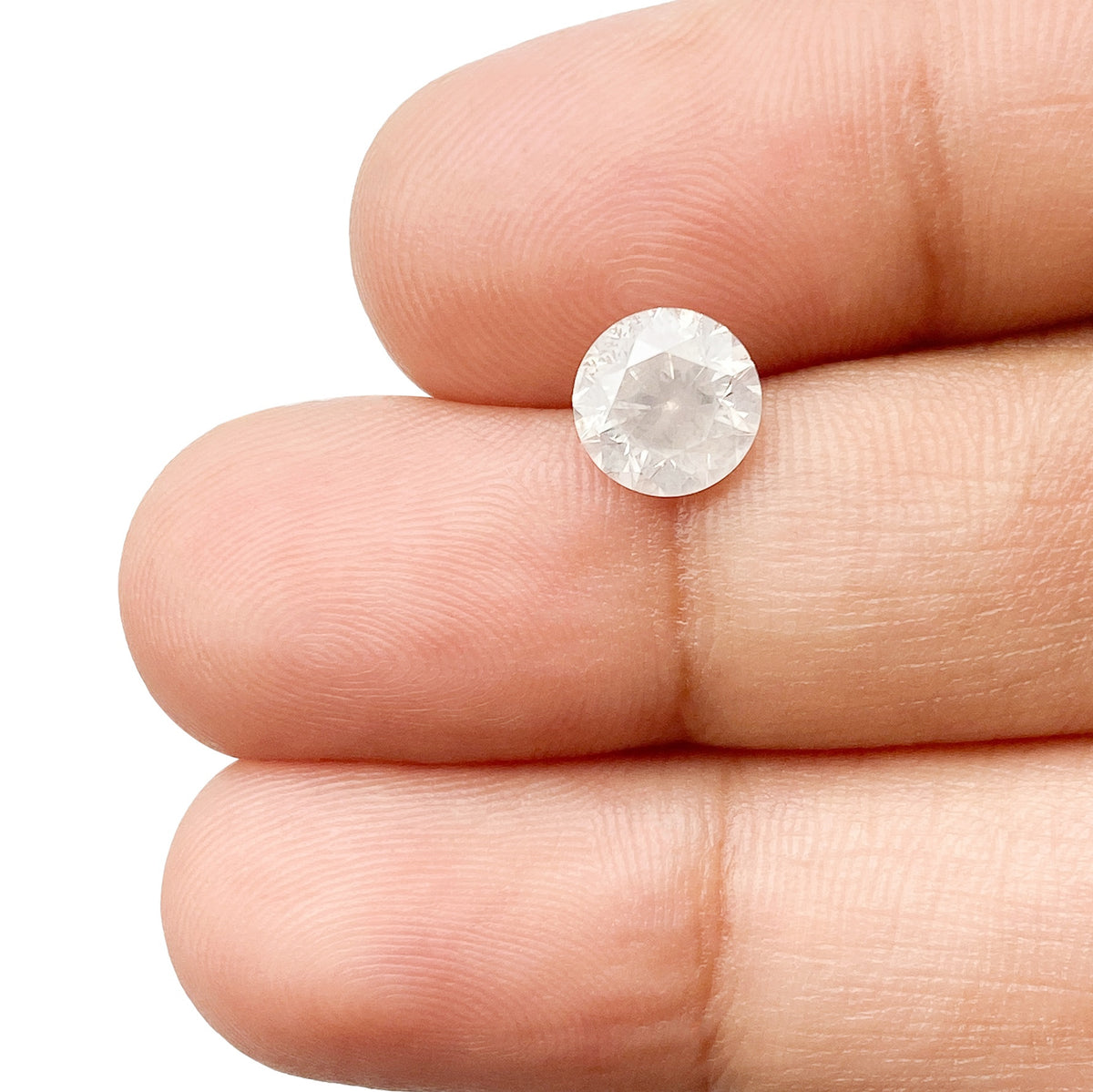 1.27ct | Rustic  Round Shape Brilliant Cut Diamond - Modern Rustic Diamond