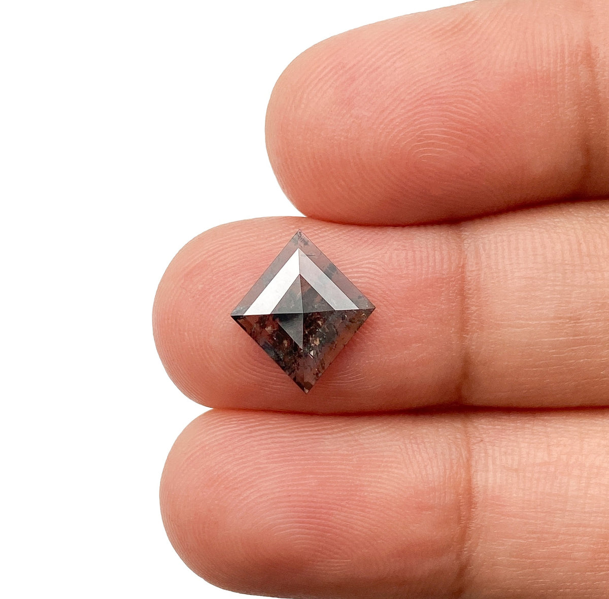 1.29ct | Rustic  Lozenge Shape Rose Cut Diamond - Modern Rustic Diamond