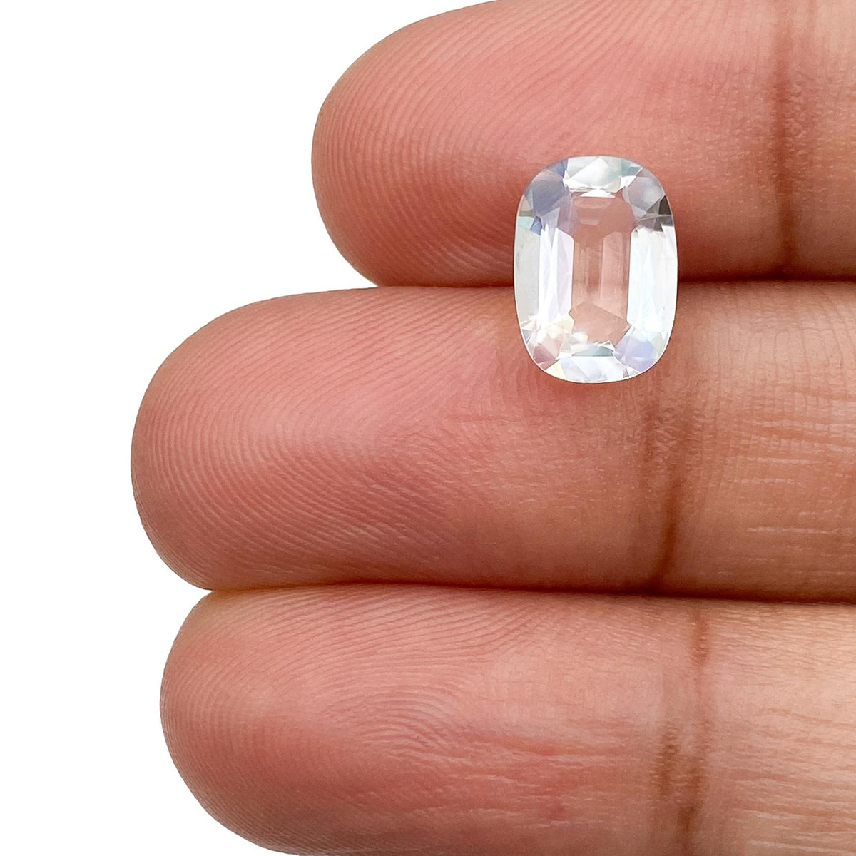 1.39ct |  Cushion Shape  Moonstone - Modern Rustic Diamond