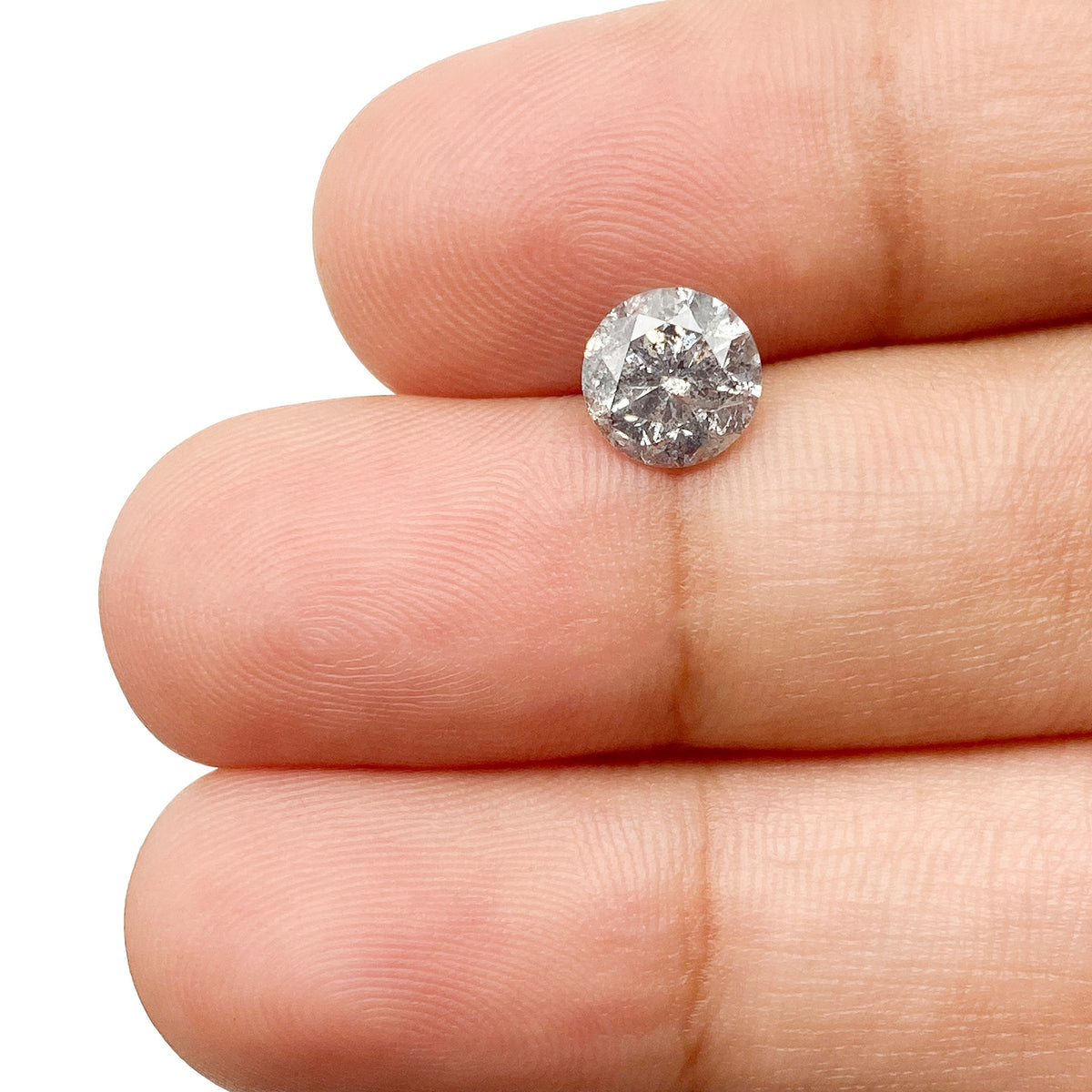 1.15ct | Rustic  Round Shape Brilliant Cut Diamond - Modern Rustic Diamond