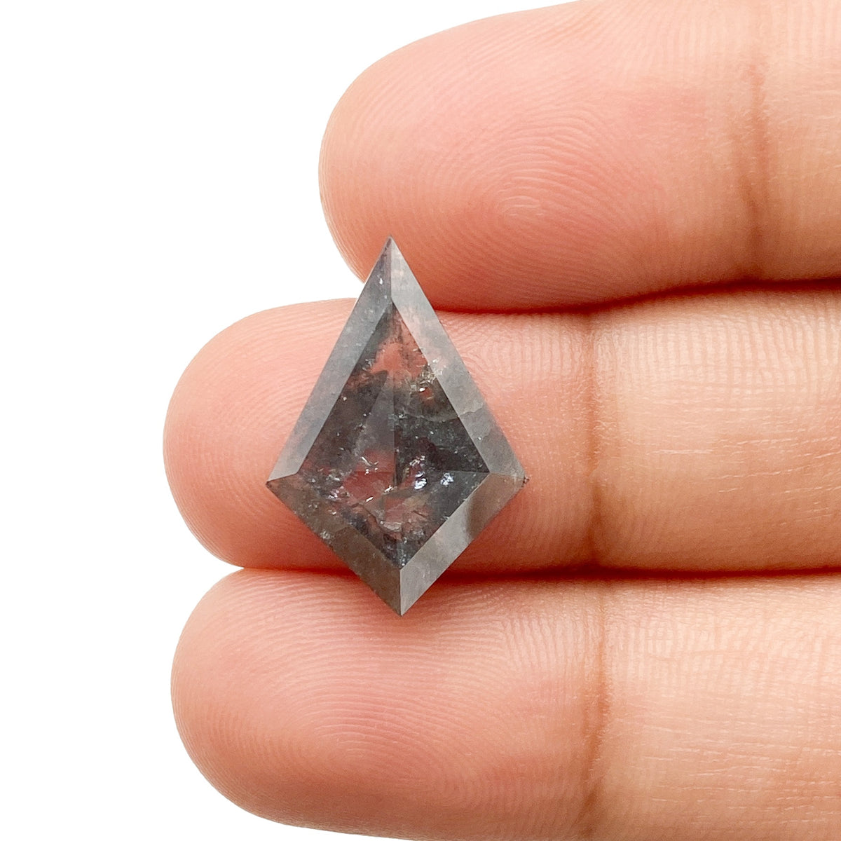 3.35ct | Rustic Kite Shape Rose Cut Diamond - Modern Rustic Diamond