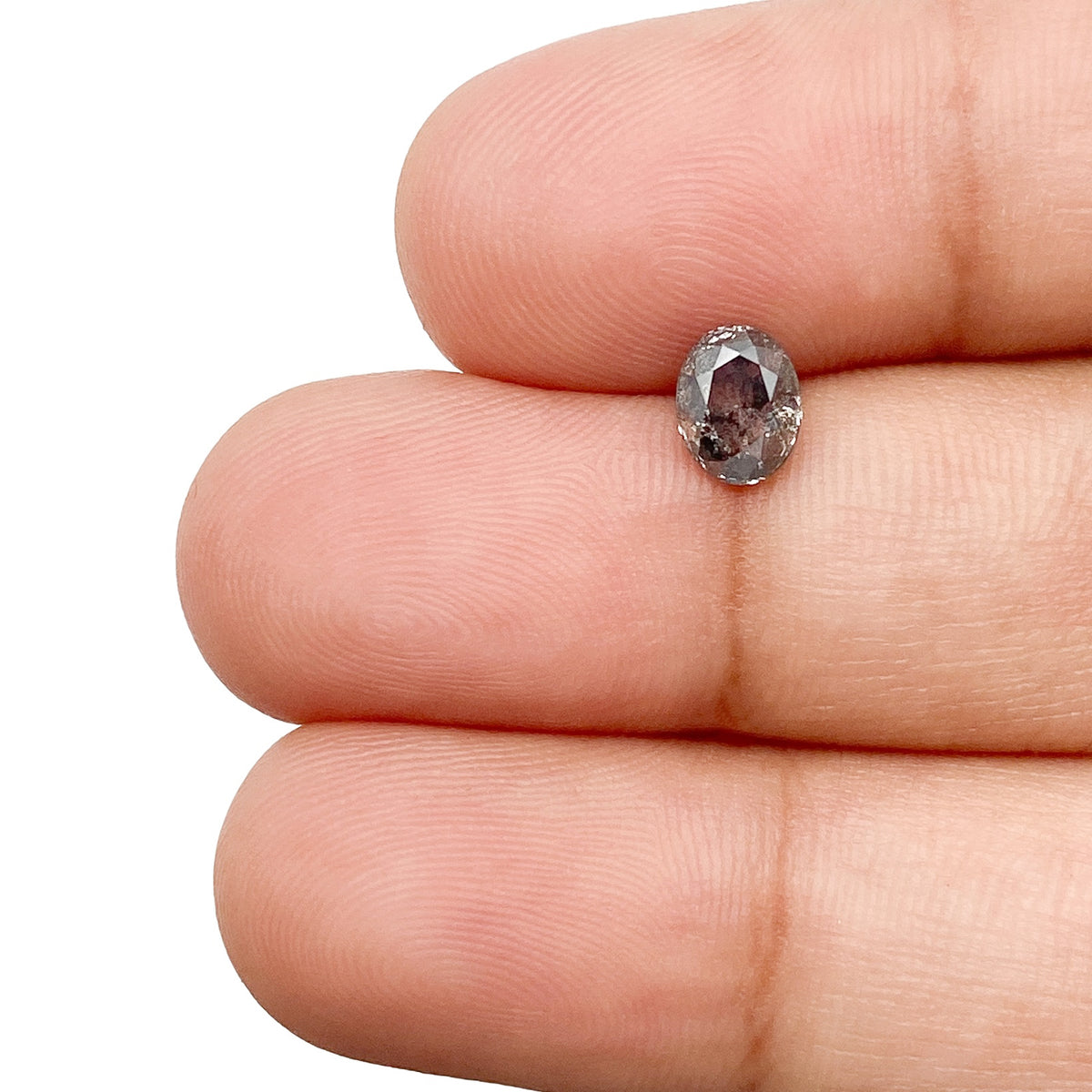 0.72ct | Rustic  Oval Shape Brilliant Cut Diamond - Modern Rustic Diamond