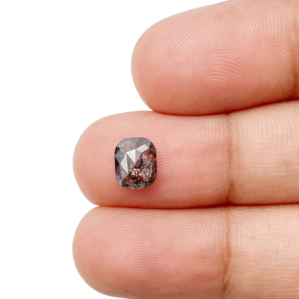 1.03ct | Rustic  Cushion Shape Rose Cut Diamond - Modern Rustic Diamond
