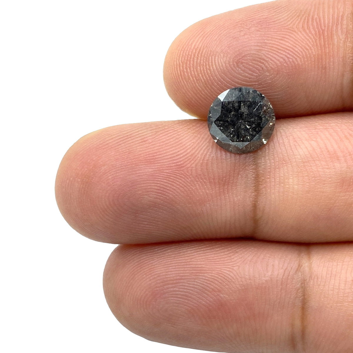 2.10ct | Rustic  Round Shape Brilliant Cut Diamond - Modern Rustic Diamond