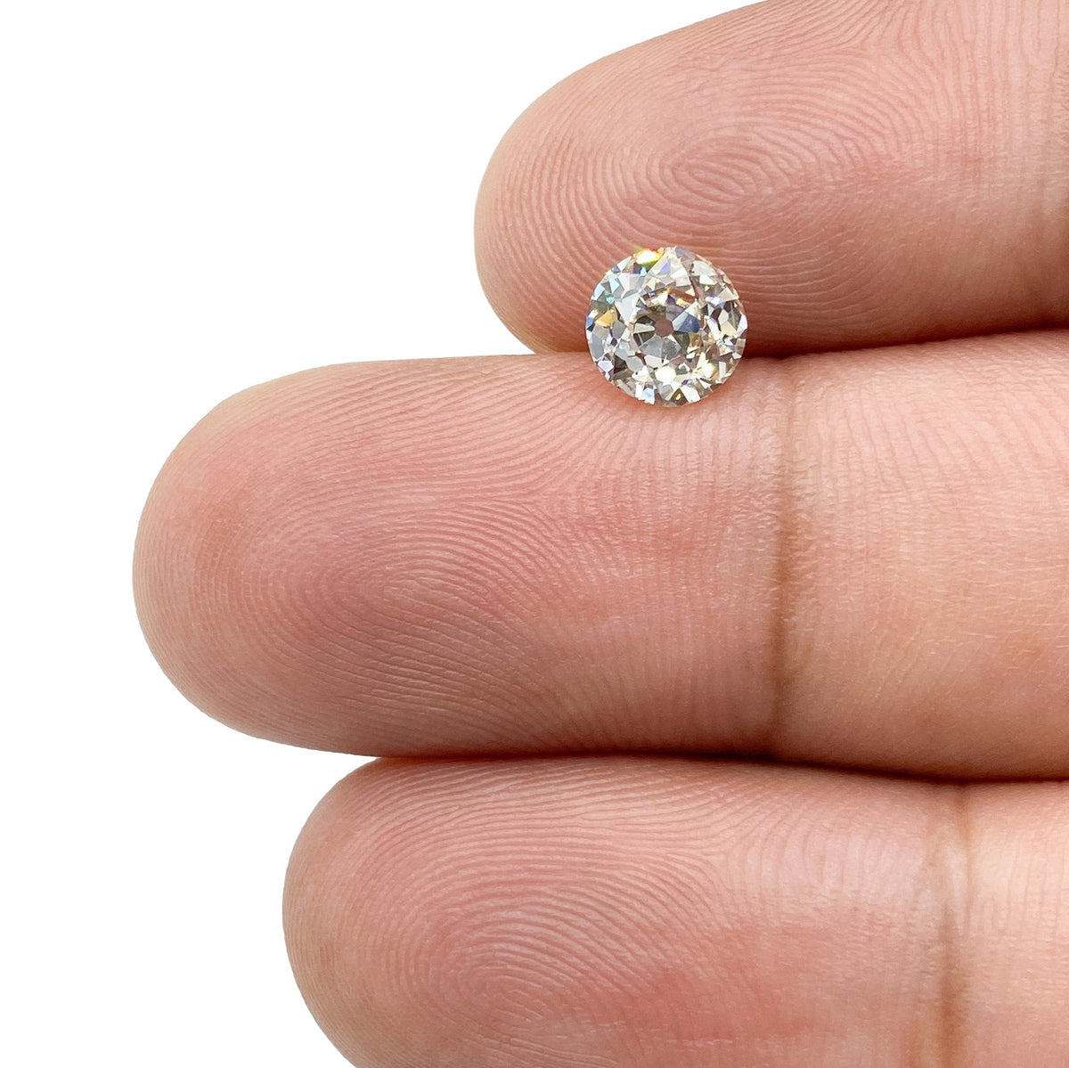 1.06ct | M/SI1 Round Shape Old European Cut Diamond (GIA) - Modern Rustic Diamond