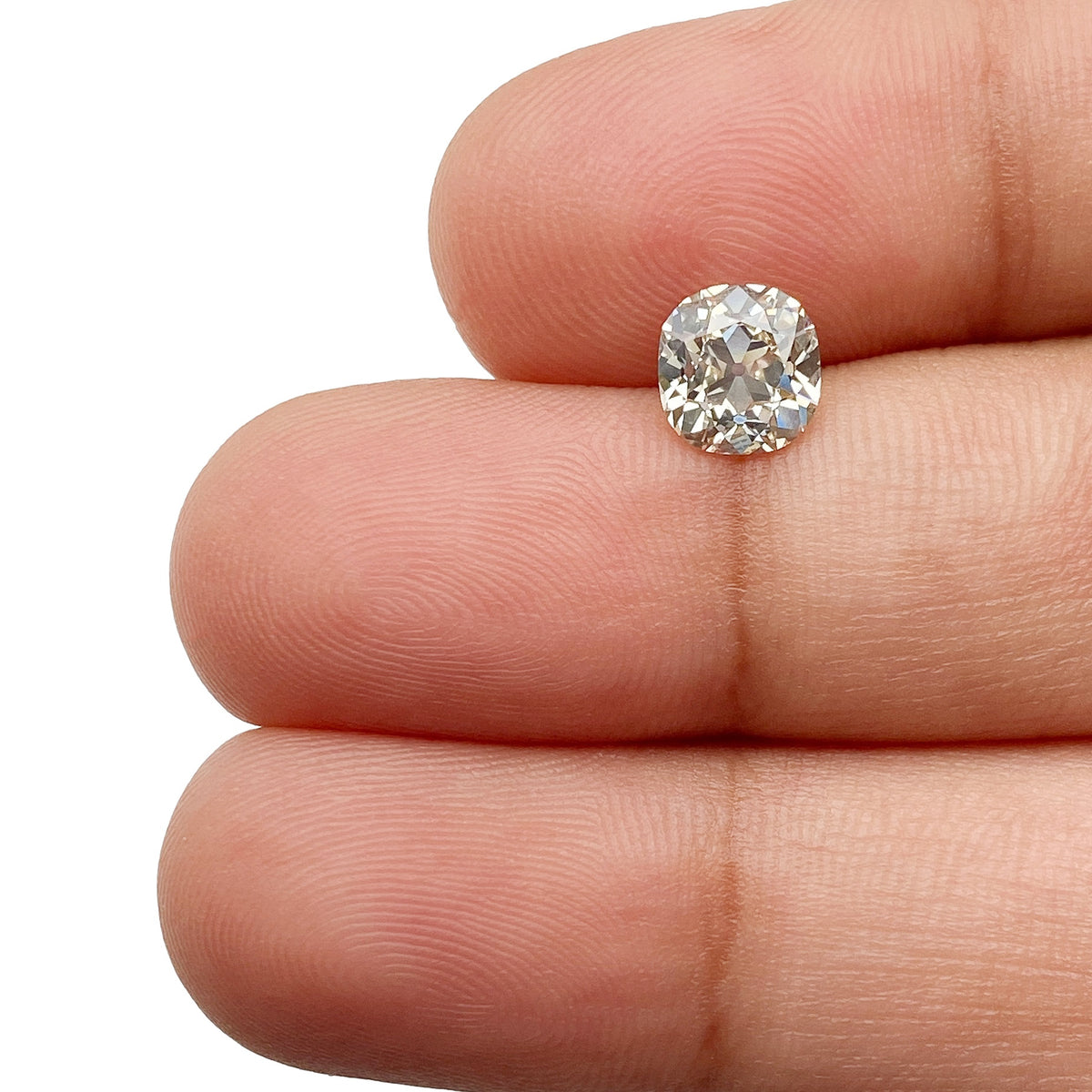 1.13ct | N/VS2 Cushion Shape Old Mine Cut Diamond (GIA) - Modern Rustic Diamond