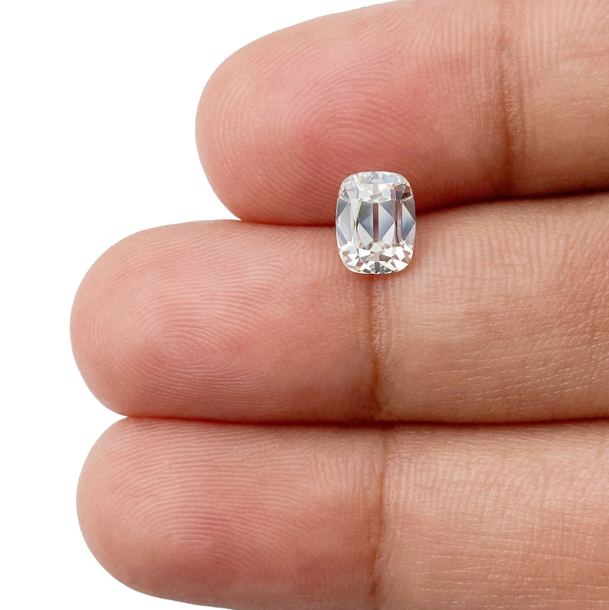 1.04ct | M/VVS2 Cushion Shape Old Mine Cut Diamond (GIA) - Modern Rustic Diamond