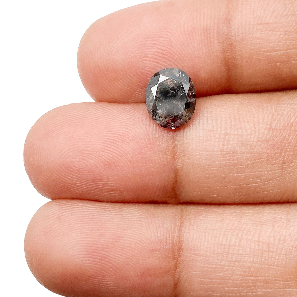 1.53ct | Rustic Oval Shape Brilliant Cut Diamond - Modern Rustic Diamond