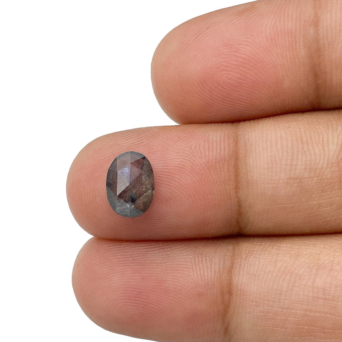 1.15ct | Rustic  Oval Shape Rose Cut Diamond - Modern Rustic Diamond