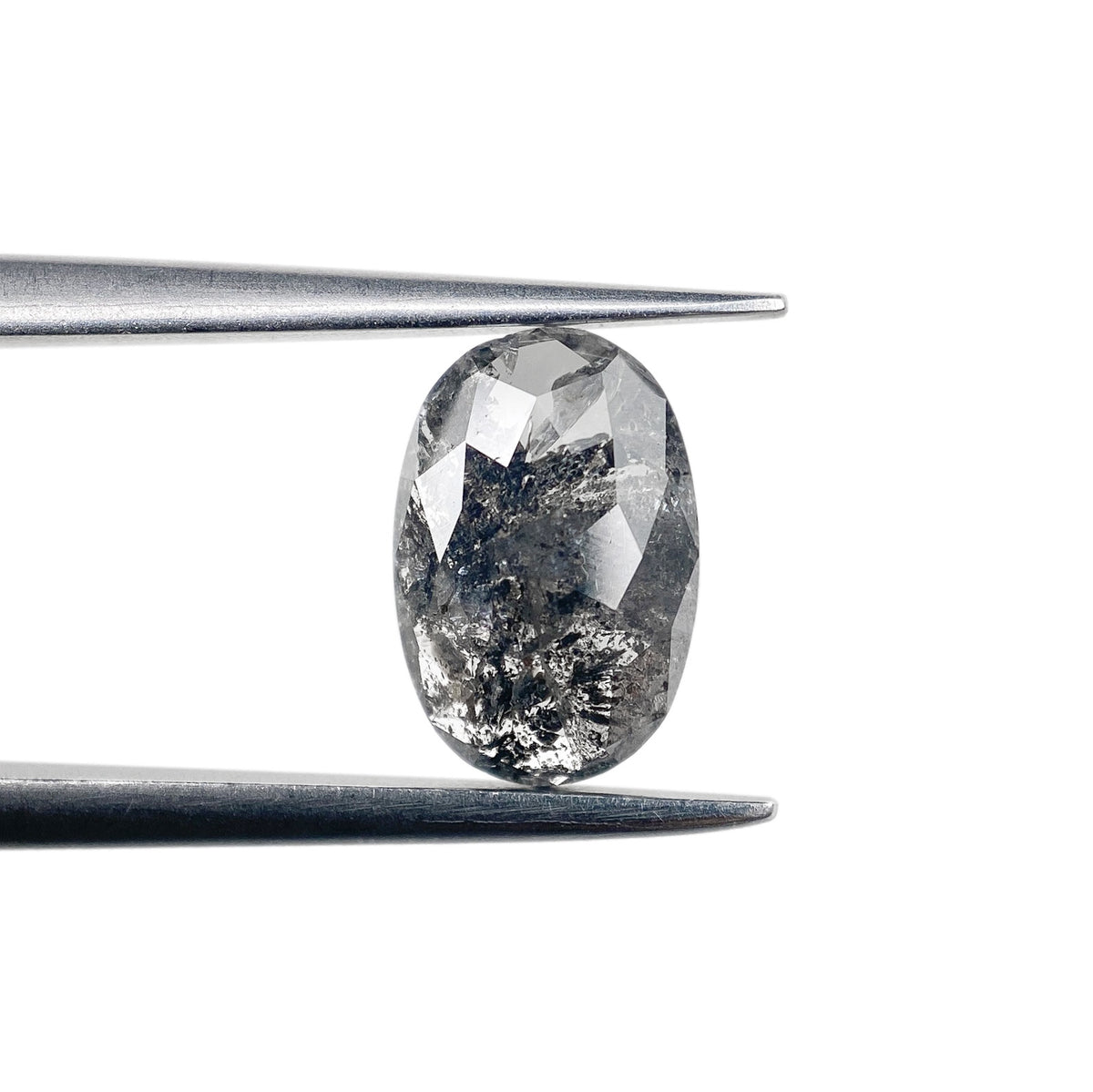 1.37ct | Rustic Oval Shape Rose Cut Diamond - Modern Rustic Diamond