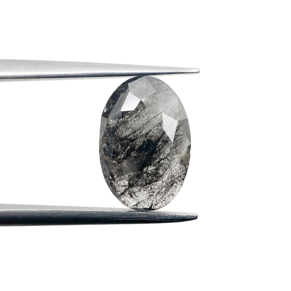 2.20ct | Rustic  Oval Shape Rose Cut Diamond - Modern Rustic Diamond