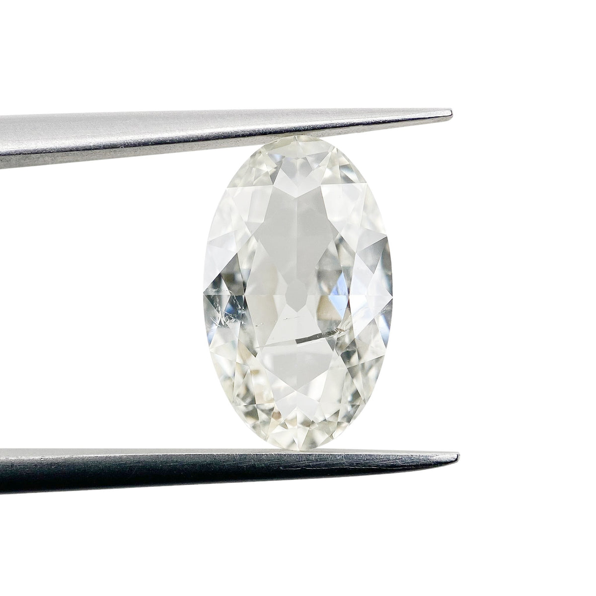 1.68ct | J/SI2 Oval Shape Old Mine Cut Diamond (IGI) - Modern Rustic Diamond