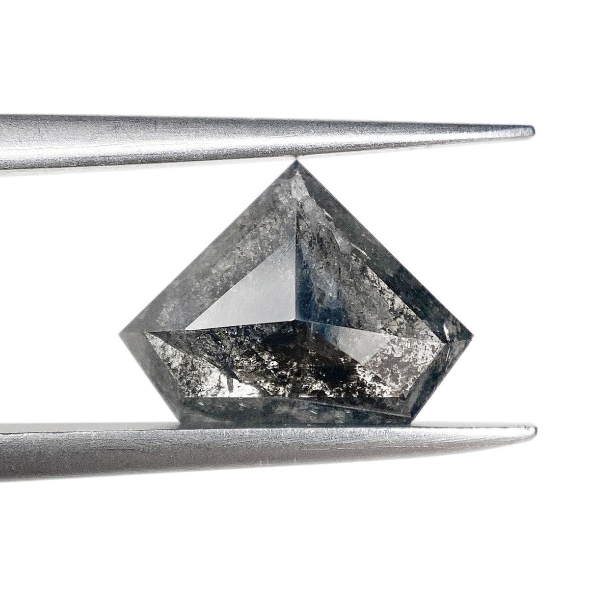 1.42ct | Rustic  Shield Shape Rose Cut Diamond - Modern Rustic Diamond