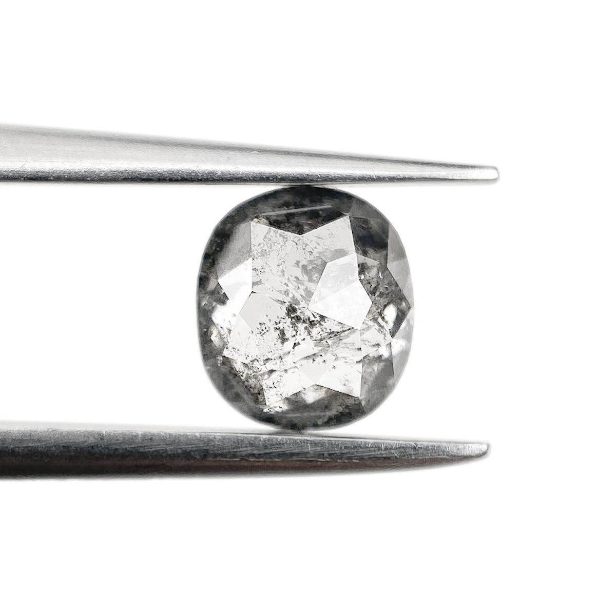 0.82ct | Rustic Cushion Shape Rose Cut Diamond - Modern Rustic Diamond
