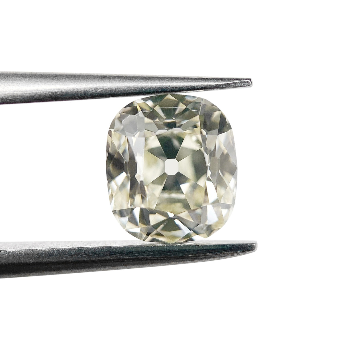 1.05ct | O-P/VS1 Cushion Shape Old Mine Cut Diamond (GIA) - Modern Rustic Diamond