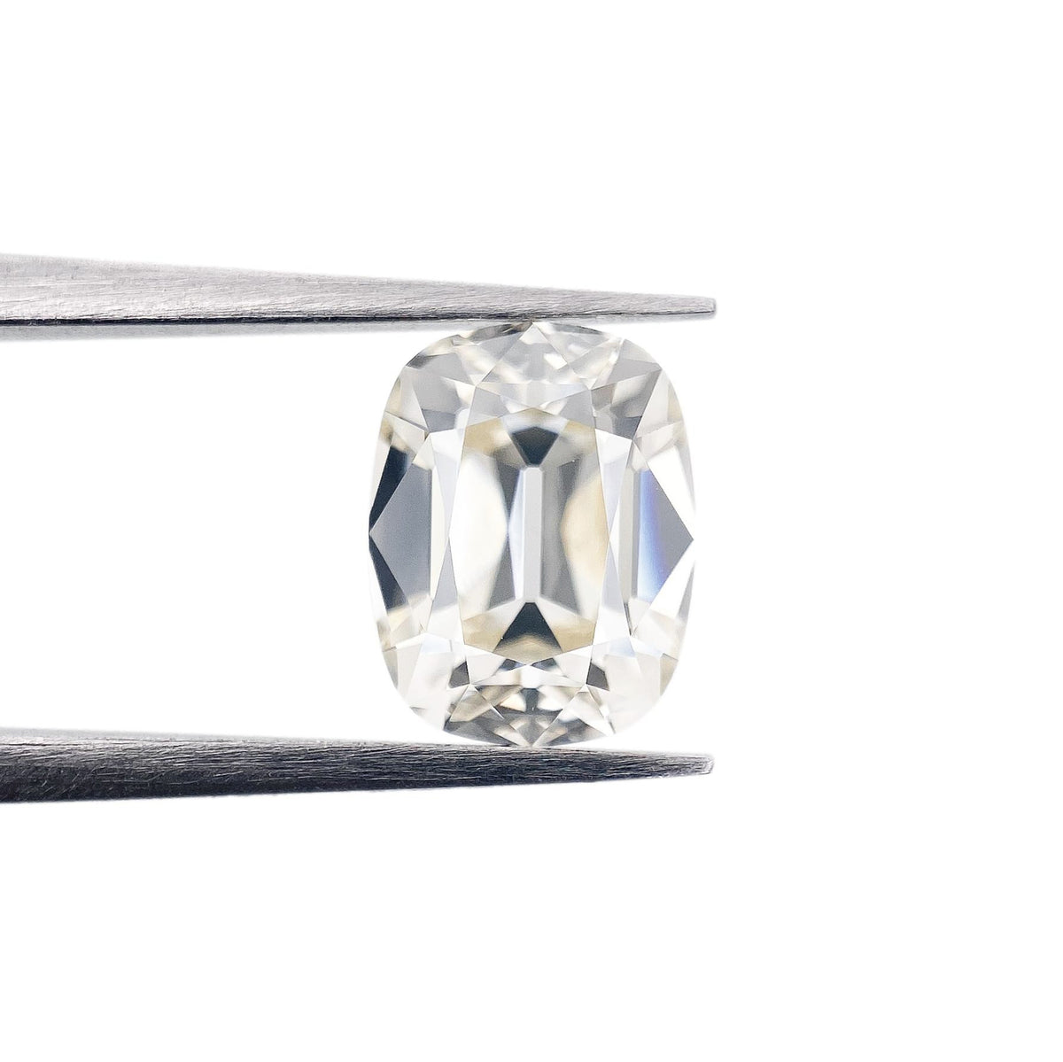 1.55ct | L/VS2 Cushion Shape Old Mine Cut Diamond (GIA) - Modern Rustic Diamond