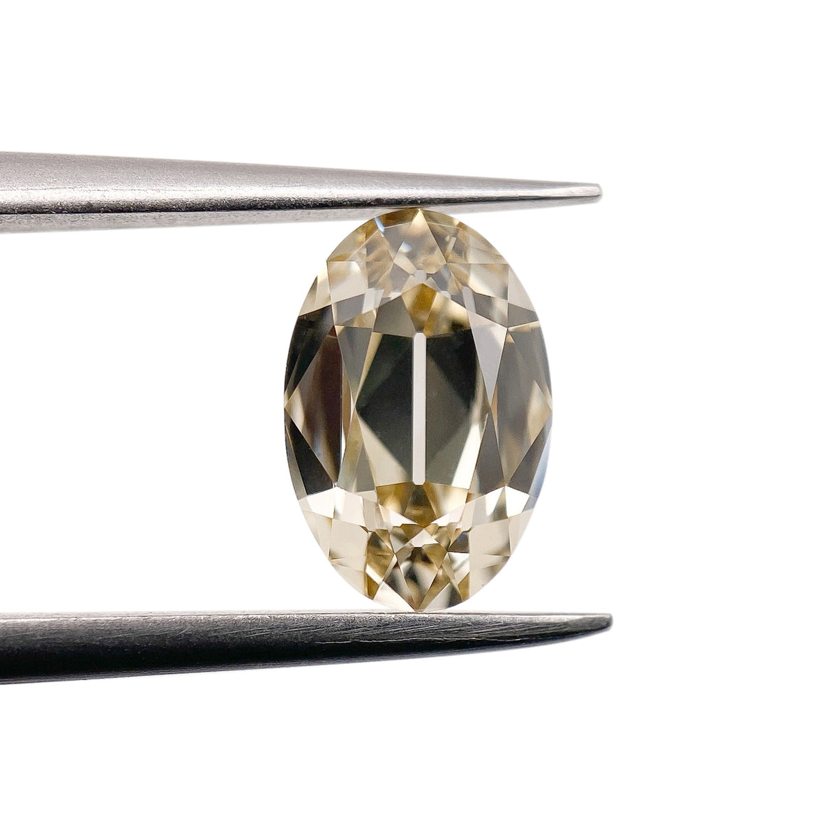 1.59ct | Fancy Brownish Yellow VS1 Oval Shape Old Mine Cut Diamond (GIA) - Modern Rustic Diamond