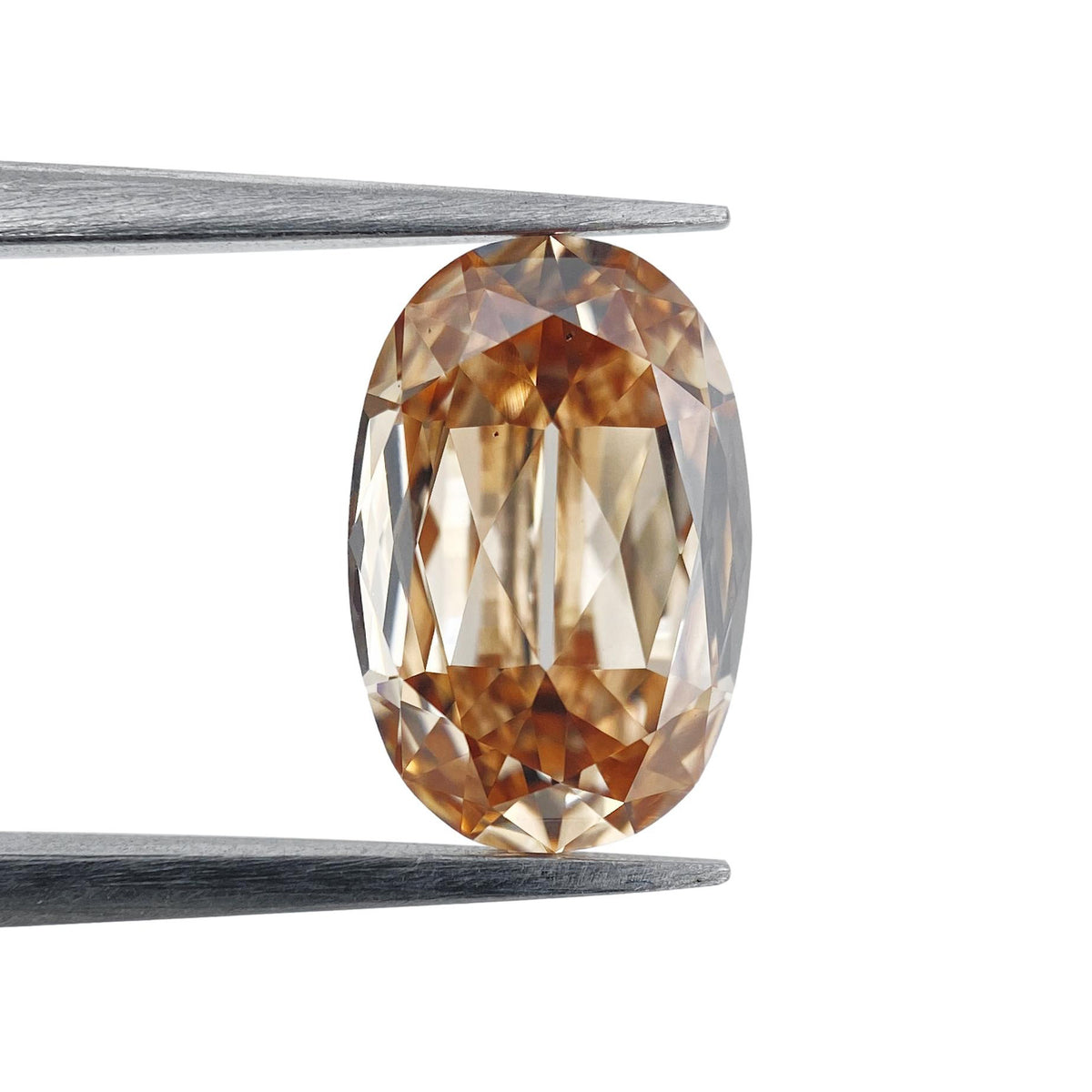 2.07ct | Fancy Brown VS2 Oval Shape Old Mine Cut Diamond (GIA) - Modern Rustic Diamond