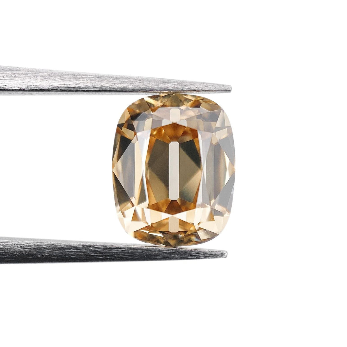 1.52ct | Champagne VS1 Cushion Shape Old Mine Cut Diamond (GIA) - Modern Rustic Diamond